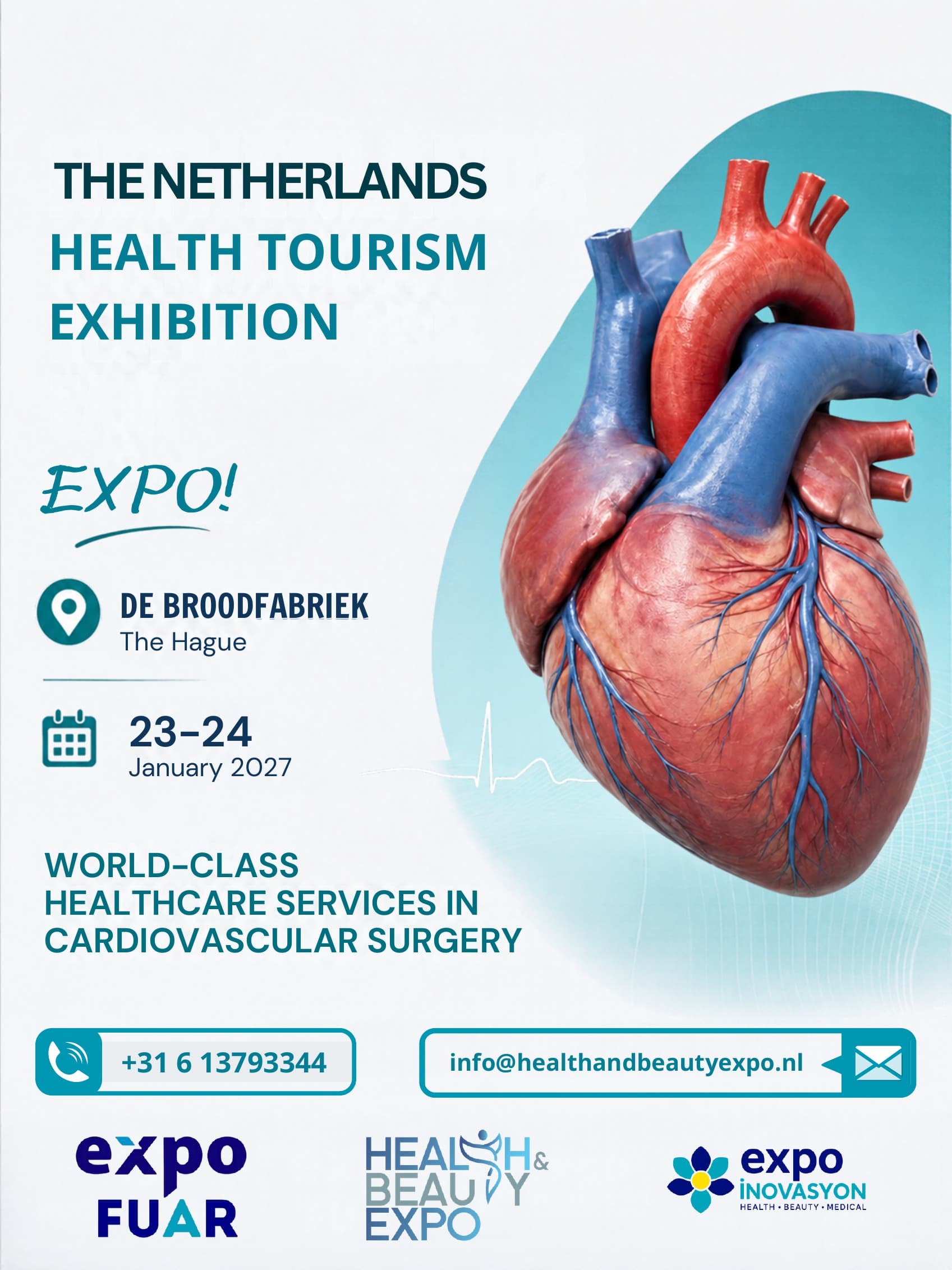 Health and Beauty Expo promotional poster